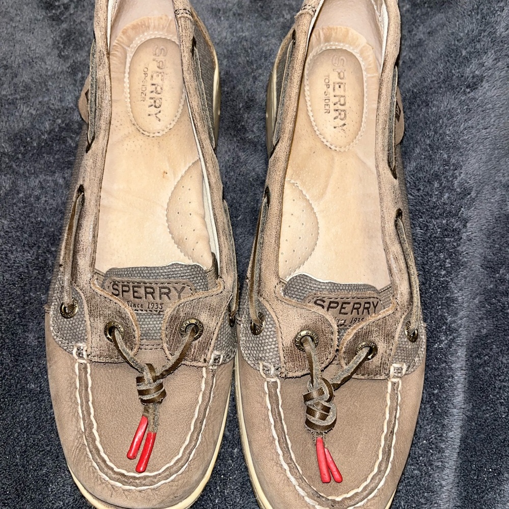 Sperry Women's Tan Boat Shoes sz 8